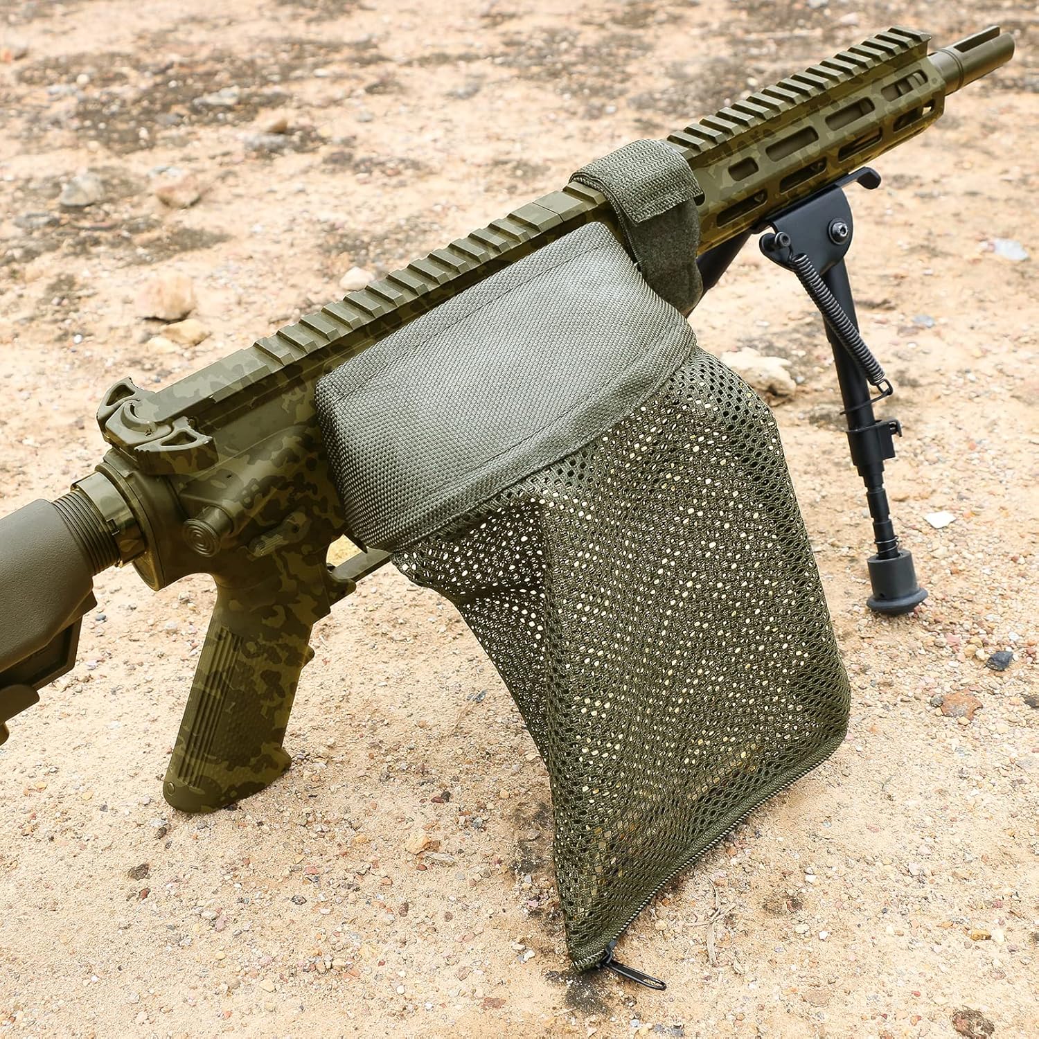 Feyachi SC55 Sand Brass Shell Catcher for Rifle Range Shooting