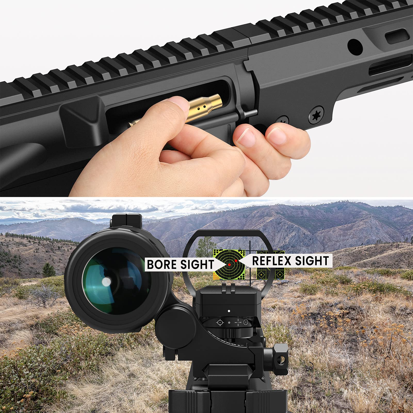 Feyachi BS28 Bore Sight - .223/5.56mm Red Laser