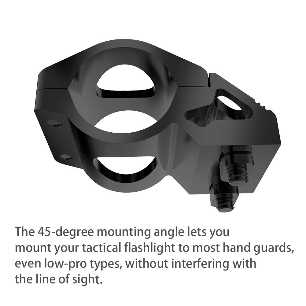 Feyachi FM58 Offset Flashlight Mount - Mlok System