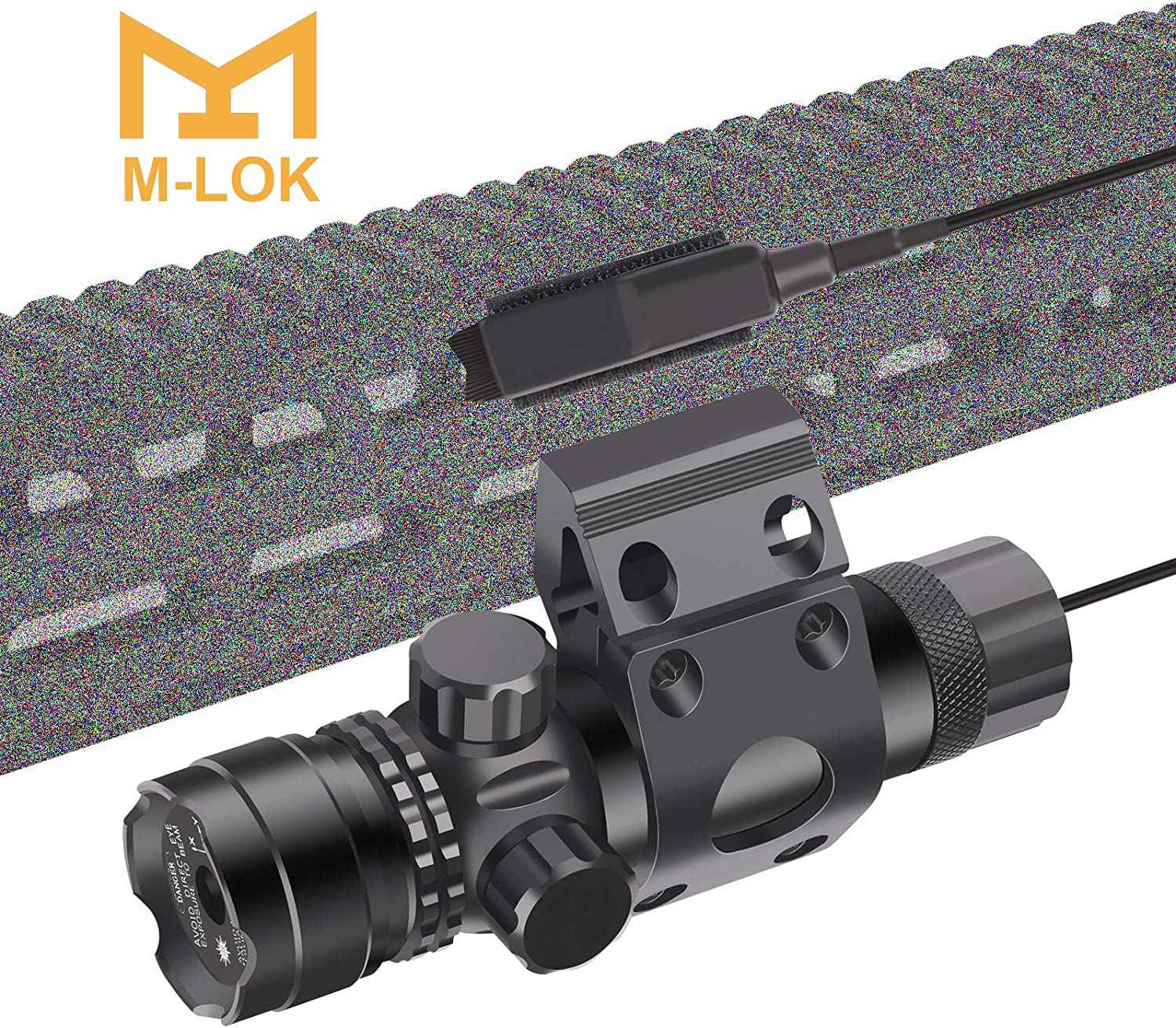 Feyachi GL43 Green Laser Sight - Tactical Beam Mlok Mount