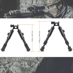 Feyachi RB5010 Rifle Bipod - Tactical Adjustable Mount Combo