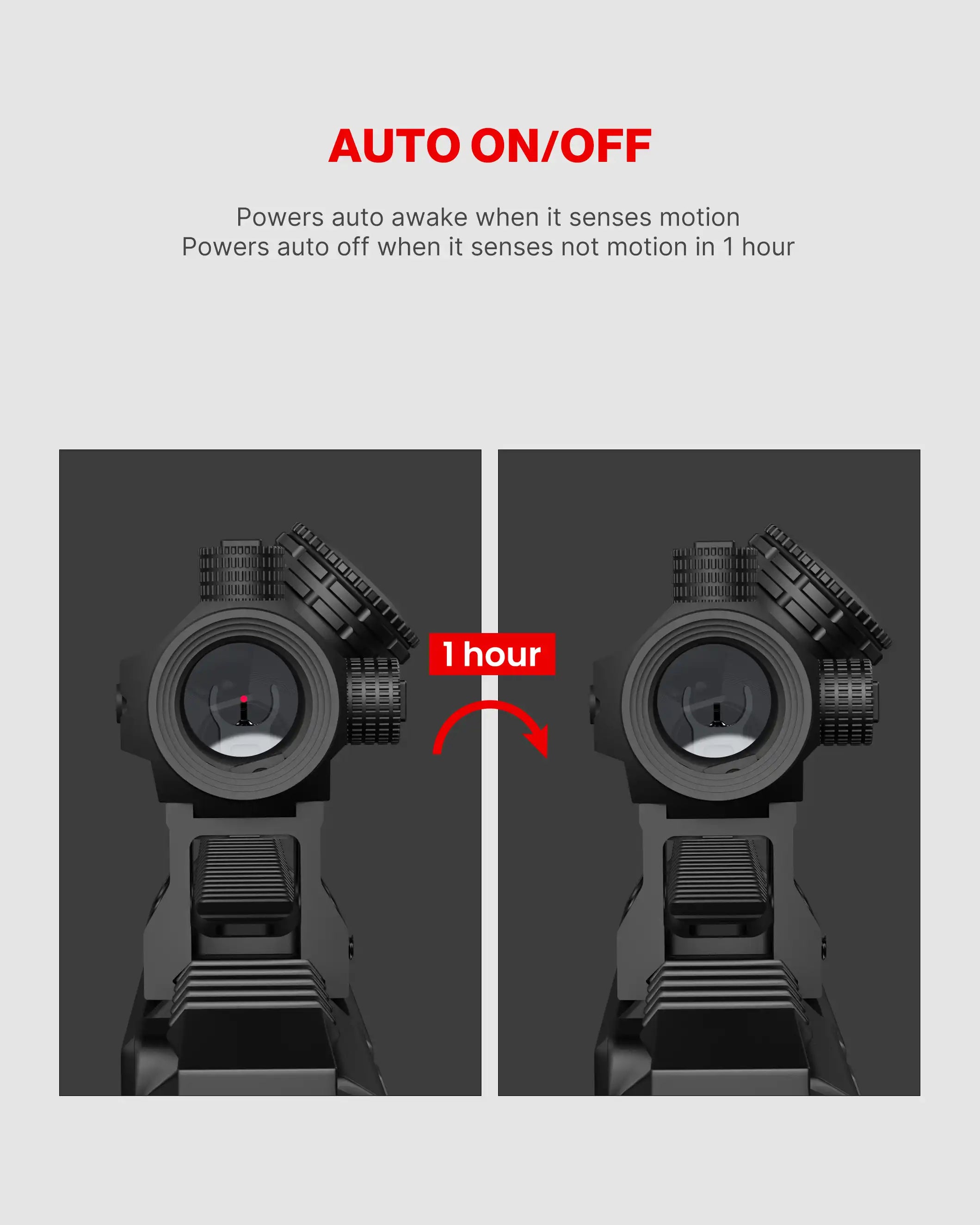 Feyachi V30 Red Dot Sight - Auto On/Off Co-Witness Mount feyachi Default Title Default Title-